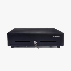 QubePos Peripherals QubePos C4141B Cash Drawer Front View