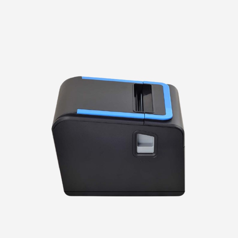 QubePos Printer V320M Thermal Printer Side View