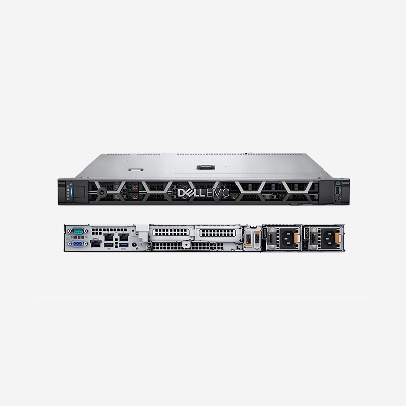 QubePos Corporate Hardware DELL POWEREDGE R350 Back View