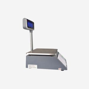 QubePos Peripherals RLS1100C Label Print Scale Side View