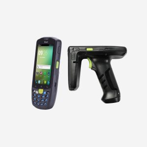 QubePos Handheld Computer SEUIC AUTOID9 Handheld Computer Side View