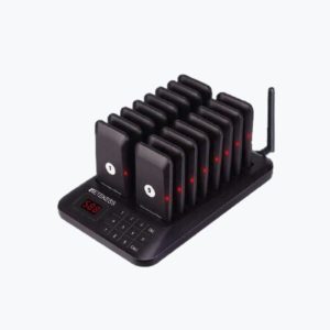 QubePos Peripherals Customer Paging System Front View