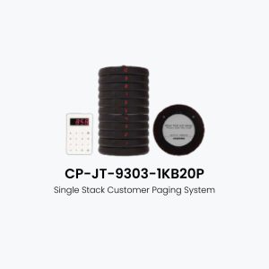 QubePos Peripherals Customer Paging System Single Stack