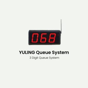QubePos Peripherals Queue Management System 3 Digit Anthena